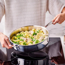 Load image into Gallery viewer, Alva 5-Ply Fully Clad Sauté Pan with Lid — 4-QT. [Online Only]
