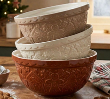 Load image into Gallery viewer, Mason Cash Limited Edition Gingerbread Lane Bowl S18 Cream
