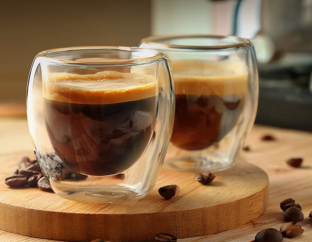 Kaffe Double Wall Espresso Cups (set of 2)
