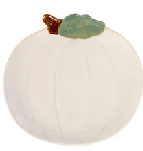 Load image into Gallery viewer, White Pumpkins Plate (2 Sizes)
