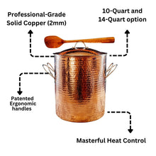 Load image into Gallery viewer, Big, Beautiful Copper Stock Pots [Online Only] | Sertodo Copper
