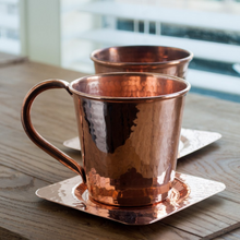 Load image into Gallery viewer, Solid Copper Mule Mug, Copper Handle, 12 oz [Online Only] | Sertodo Copper
