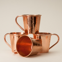 Load image into Gallery viewer, Solid Copper Mule Mug, Copper Handle, 12 oz [Online Only] | Sertodo Copper
