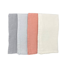 Load image into Gallery viewer, Stone Washed Stone Linen Napkin, Set of 4 [Online Only]
