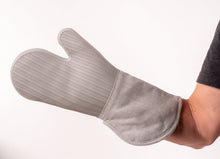 Load image into Gallery viewer, KAF Home Strada Silicone Oven Mitt With Chambray Sleeve-Assorted Colors [Online Only]
