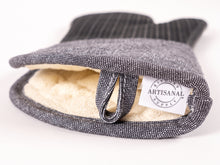 Load image into Gallery viewer, KAF Home Strada Silicone Oven Mitt With Chambray Sleeve-Assorted Colors [Online Only]
