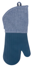 Load image into Gallery viewer, KAF Home Strada Silicone Oven Mitt With Chambray Sleeve-Assorted Colors [Online Only]
