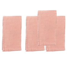 Load image into Gallery viewer, Stone Washed Clay Linen Napkin, Set of 4 [Online Only]
