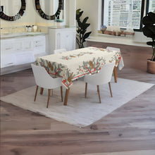 Load image into Gallery viewer, Holiday Foliage Tablecloth [Online Only]
