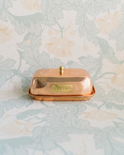 Load image into Gallery viewer, Copper Butter Dish [Online Only]
