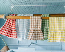 Load image into Gallery viewer, Ember Ruffled Gingham Dish Towel [Online Only]
