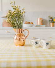Load image into Gallery viewer, Yellow Ruffled Gingham Tablecloth [Online Only]

