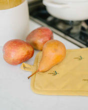 Load image into Gallery viewer, Yellow Embroidered Pot Holder [Online Only]

