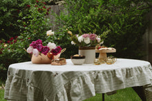 Load image into Gallery viewer, Frances Ruffled Tablecloth [Online Only]
