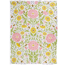 Load image into Gallery viewer, Peony Bee Kitchen Towel
