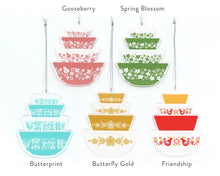 Load image into Gallery viewer, Pyrex-Inspired Ornament Double-Sided Acrylic Retro Christmas
