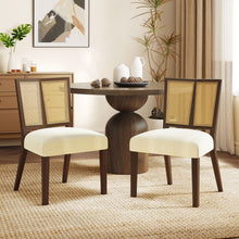 Load image into Gallery viewer, Mid Century Rattan Dining Chair Without Arms Set [Online Only]
