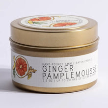 Load image into Gallery viewer, Ginger Pamplemousse 3.5 oz Just Bee Candle Tin
