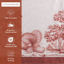 Load image into Gallery viewer, Holy Jouy Fall Thanksgiving Brown Placemats (Set of 4)
