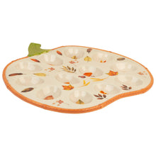 Load image into Gallery viewer, Pumpkin Shape Deviled Egg Platter
