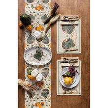 Load image into Gallery viewer, Cornucopia Thanksgiving Printed Napkins Set of 4
