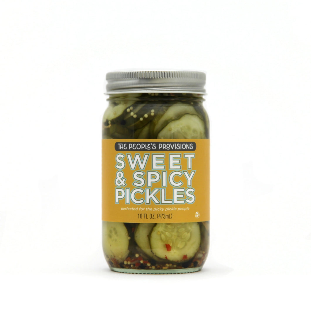 Sweet & Spicy Pickles 16oz