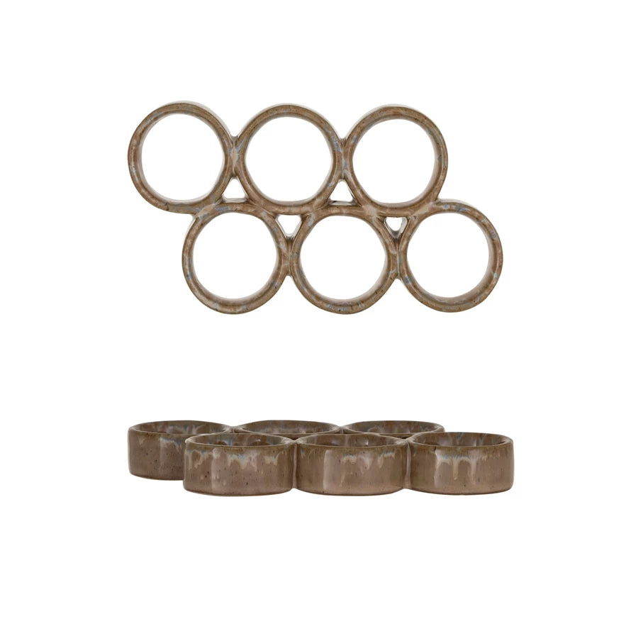 Stoneware Egg Holder (Holds 6 Eggs)