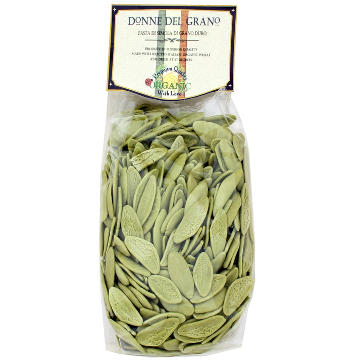 Organic Green Olive Leaf Colored Pasta