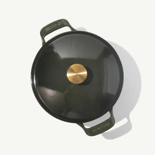 Load image into Gallery viewer, Round Enameled Cast Iron Dutch Oven 5.5 Qt Willow Green | Made In
