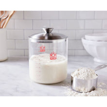 Load image into Gallery viewer, King Arthur Baking Glass Sourdough Crock
