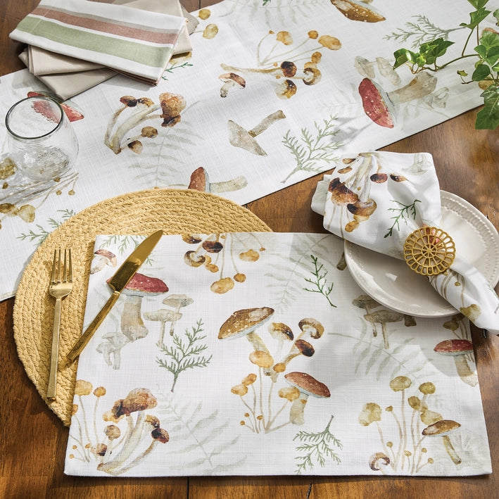 Wild Mushrooms Napkin