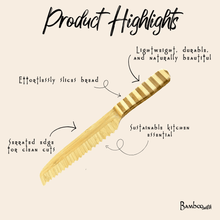 Load image into Gallery viewer, Bamboo Bread Knife [Online Only]
