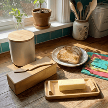 Load image into Gallery viewer, Bamboo Butter Dish [Online Only]
