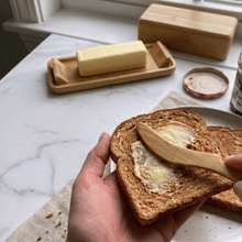 Load image into Gallery viewer, Bamboo Butter Dish [Online Only]
