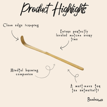 Load image into Gallery viewer, Bamboo Matcha Chashaku Scoop [Online Only]
