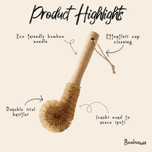Load image into Gallery viewer, Bamboo Drinkware Cleaning Brush | Straight [Online Only]

