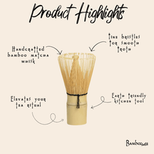 Load image into Gallery viewer, Bamboo Matcha Whisk [Online Only]
