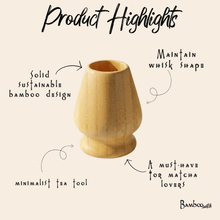 Load image into Gallery viewer, Bamboo Matcha Whisk Holder [Online Only]
