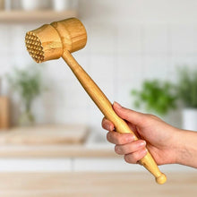 Load image into Gallery viewer, Bamboo Meat Tenderizer Mallet [Online Only]
