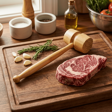 Load image into Gallery viewer, Bamboo Meat Tenderizer Mallet [Online Only]
