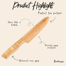 Load image into Gallery viewer, Bamboo Pastry Knife [Online Only]
