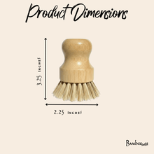 Load image into Gallery viewer, Bamboo Pot Scrubber [Online Only]
