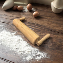 Load image into Gallery viewer, Bamboo Rolling Pin with Handles [Online Only]
