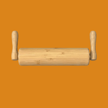 Load image into Gallery viewer, Bamboo Rolling Pin with Handles [Online Only]
