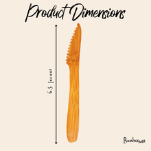 Load image into Gallery viewer, Bamboo Serrated Knife [Online Only]
