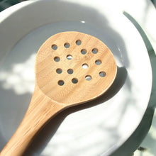 Load image into Gallery viewer, Bamboo Straining Spoon [Online Only]

