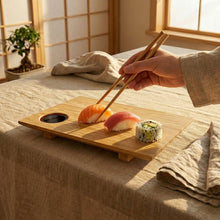 Load image into Gallery viewer, Bamboo Sushi Plate Set [Online Only]
