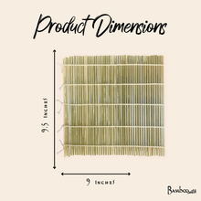 Load image into Gallery viewer, Bamboo Sushi Rolling Mat [Online Only]
