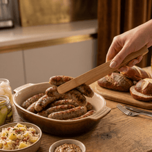 Load image into Gallery viewer, Bamboo Tongs 10" [Online Only]

