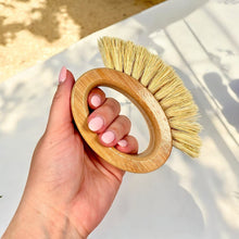 Load image into Gallery viewer, Bamboo Veggie Cleaning Brush | Oval [Online Only]
